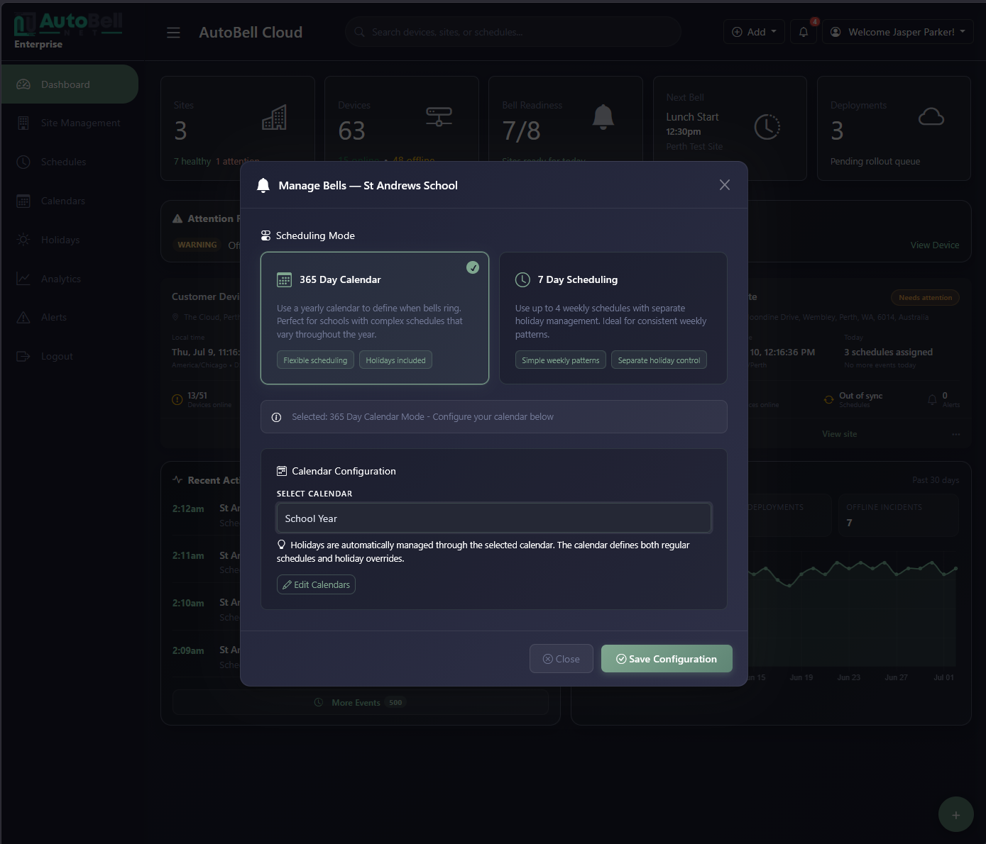 Schedule Deployment